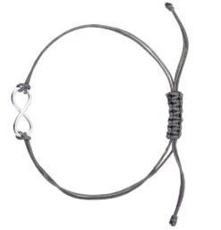 Armband - Grey Infinity