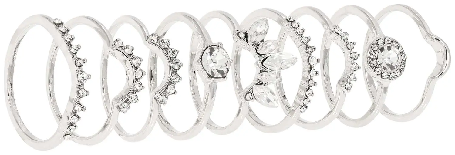 Ring-Set - Silver Festival