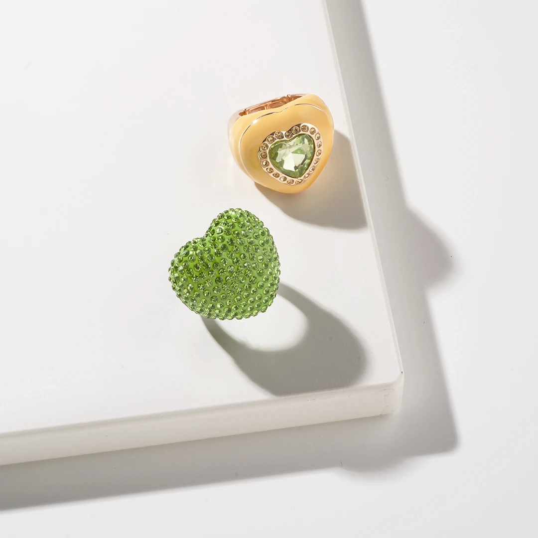 Ring - Green Sparkle – Bild 2