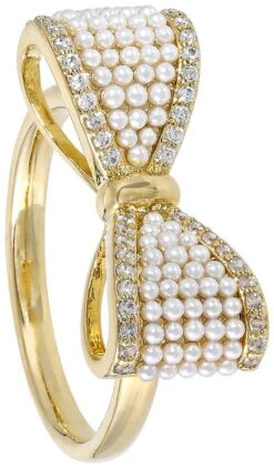 Ring - Pearly Bow