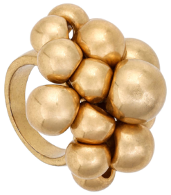 Ring - Golden Bubbles
