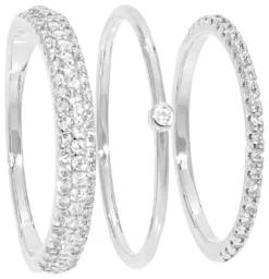 Ring-Set - Basic Zirkonias