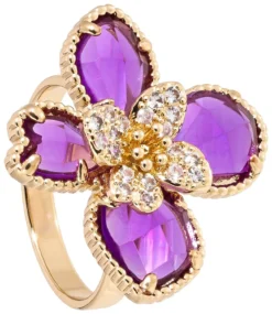 Ring - Lavender Flower