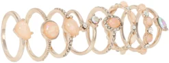 Ring-Set - Rosegold Chic