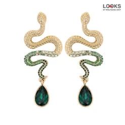 Ohrstecker - Diamond Snake