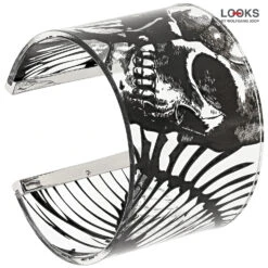 Armreif - Black Skull