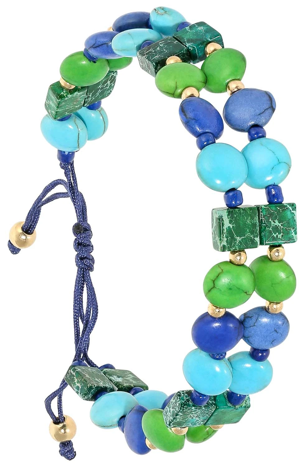 Armband - Green Serpentin