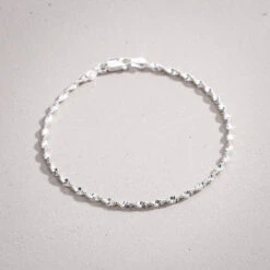 Armband - Silver Spiral