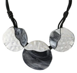 Kette - Hammered Marble