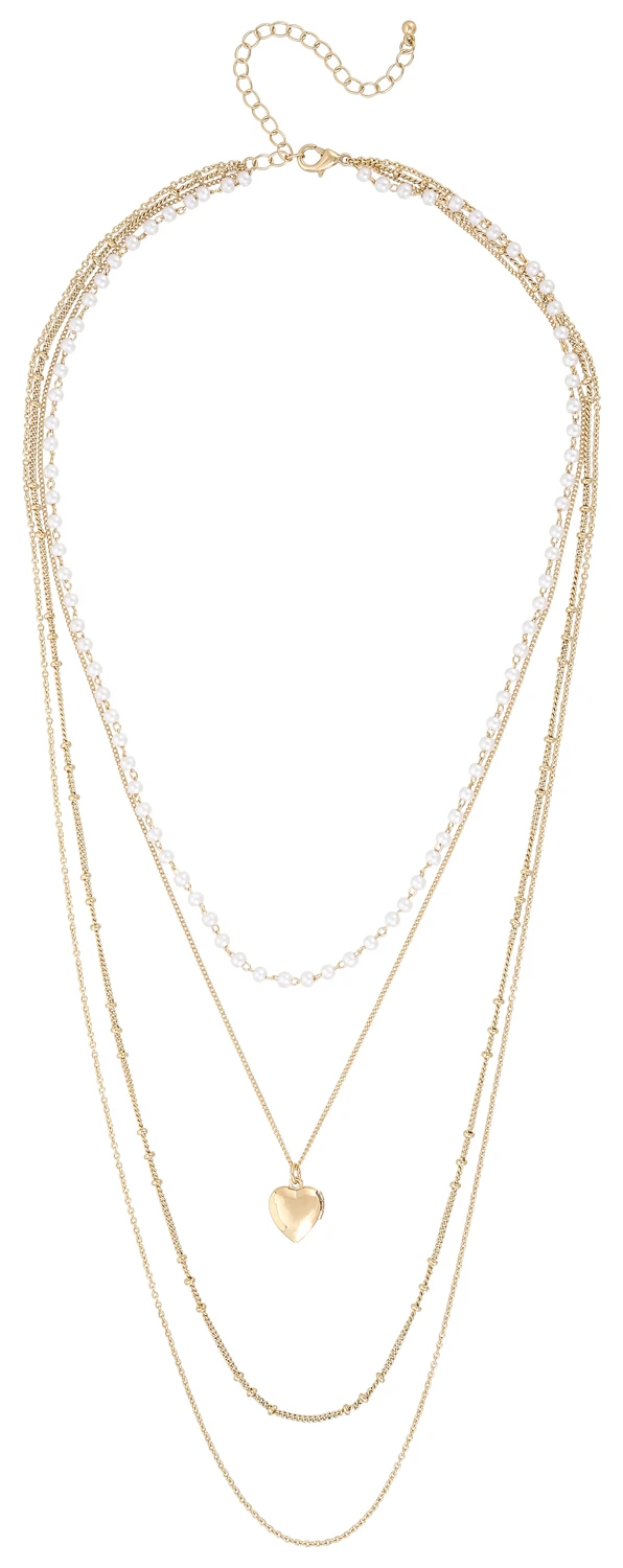 Kette - Layering Heart – Bild 2