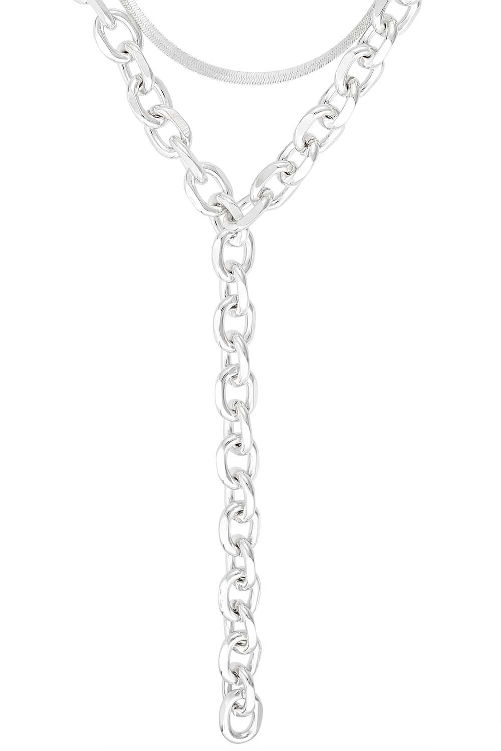 Layering Kette - Pretty Silver