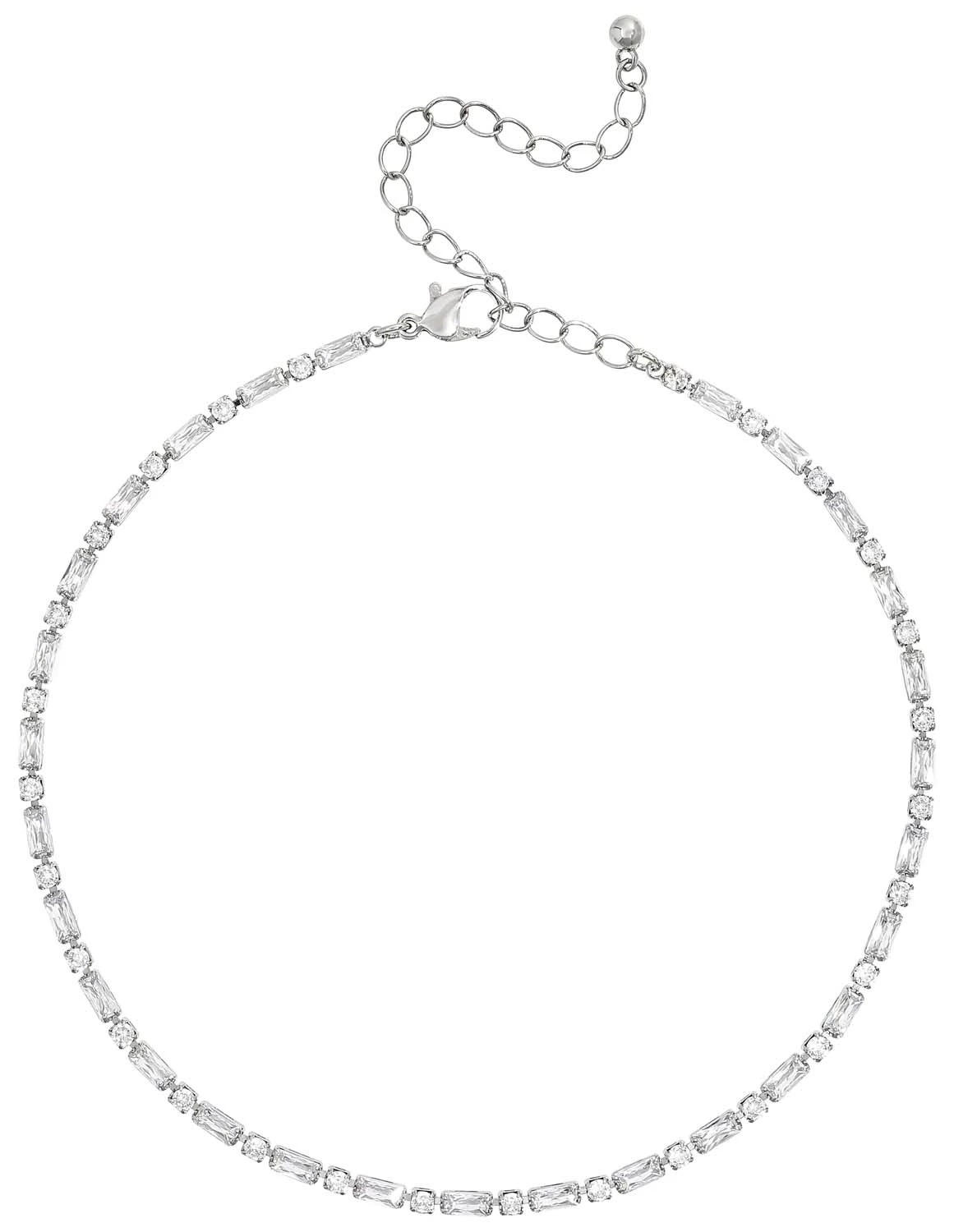 Choker - Silver Glam