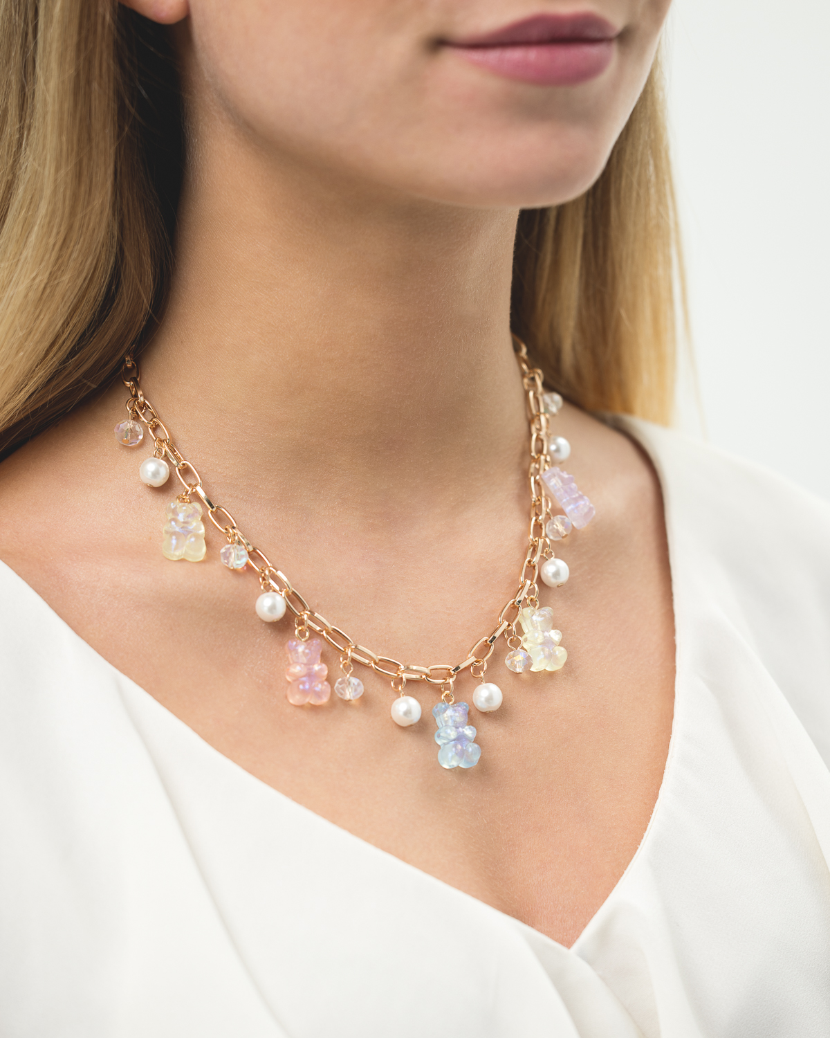 Kette - Pastel Teddy – Bild 3