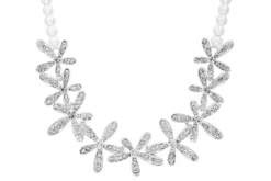 Kette - Floral Pearls