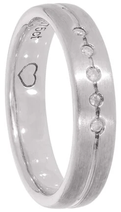 Ring - Matt Silver 18