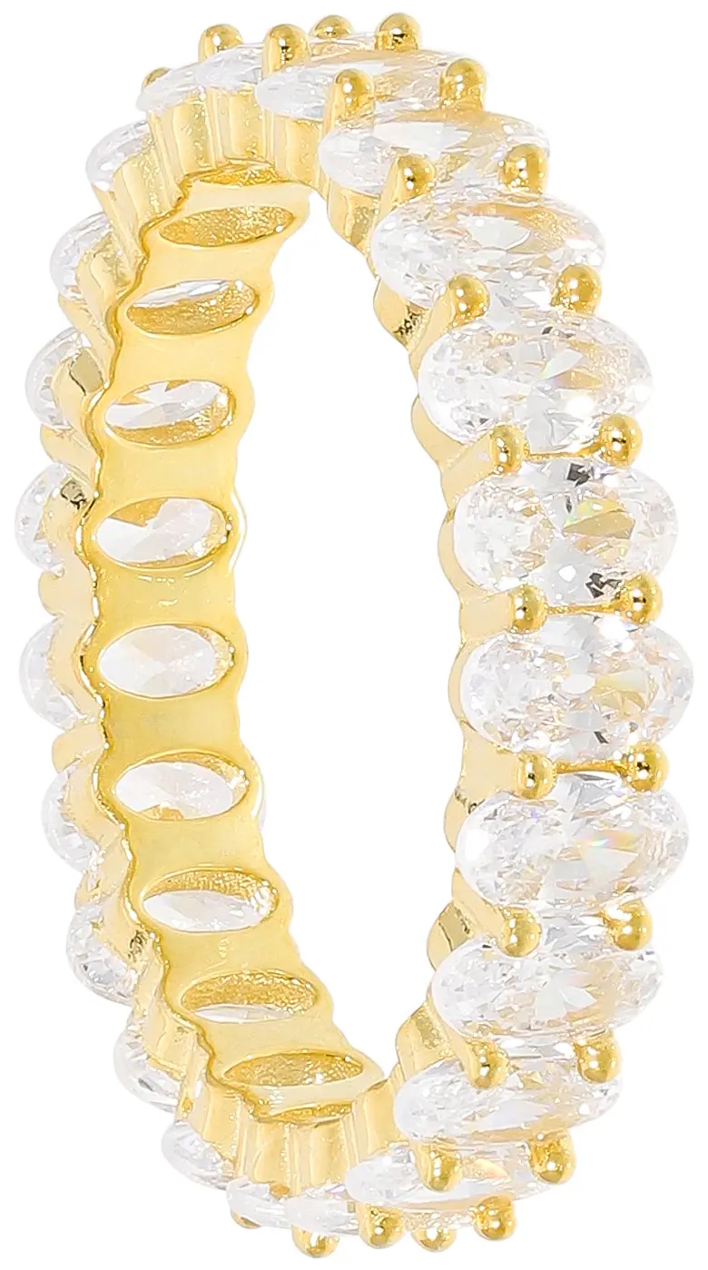 Ring - Oval Zirkonia