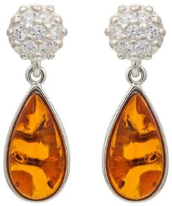 Ohrstecker - Sparkling Amber