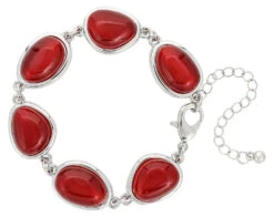 Armband - Red Cat Eye