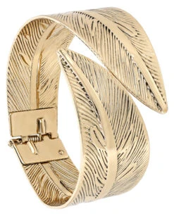 Armreif - Golden Leaf