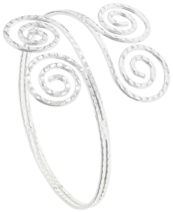 Oberarmreif - Silver Swirl