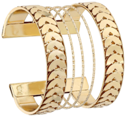 Armreif - Golden Rows