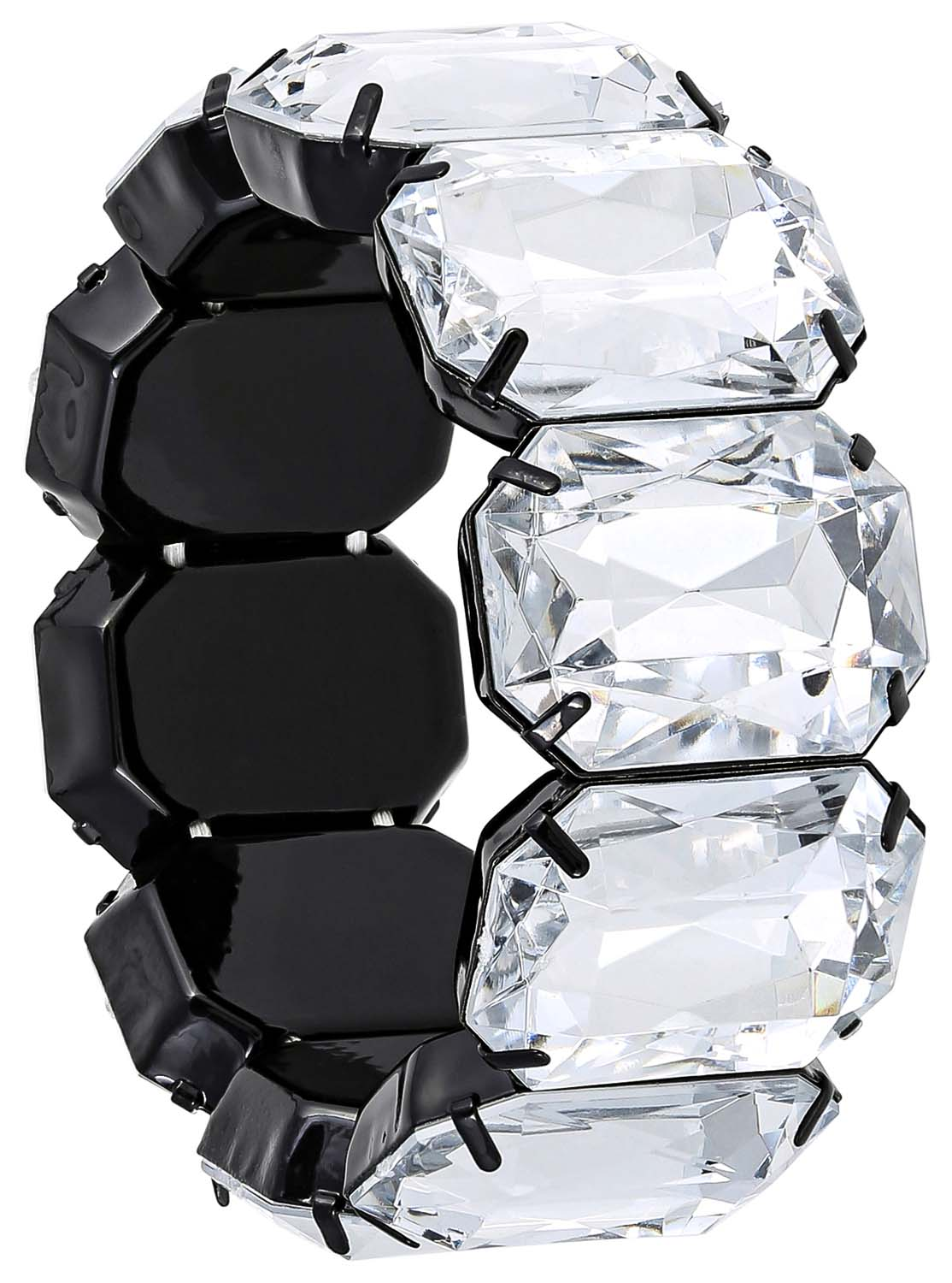 Armband - Black Silver