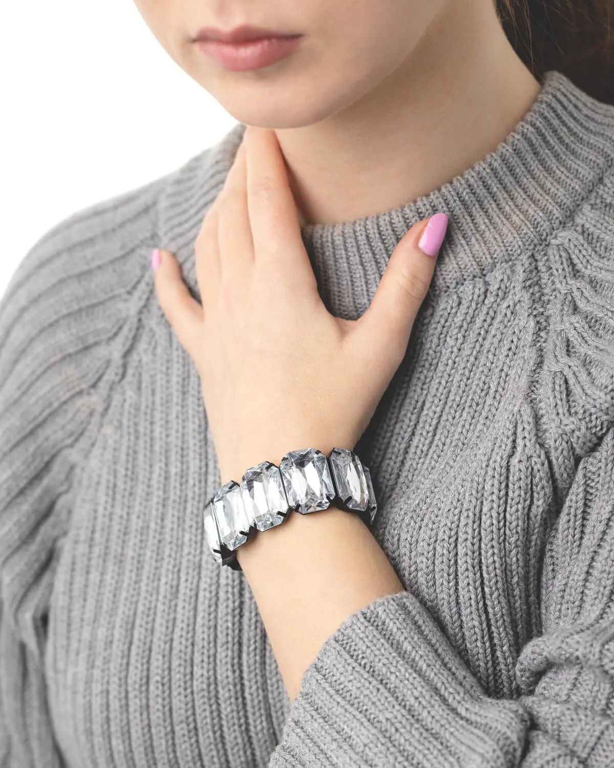 Armband - Black Silver – Bild 2