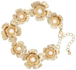 Armband - Pearl Flowers