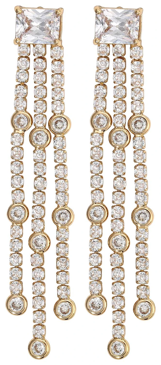 Ohrstecker - Golden Waterfall