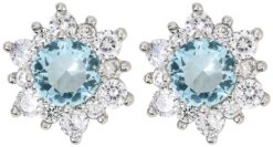 Ohrstecker - Aquamarine Sky