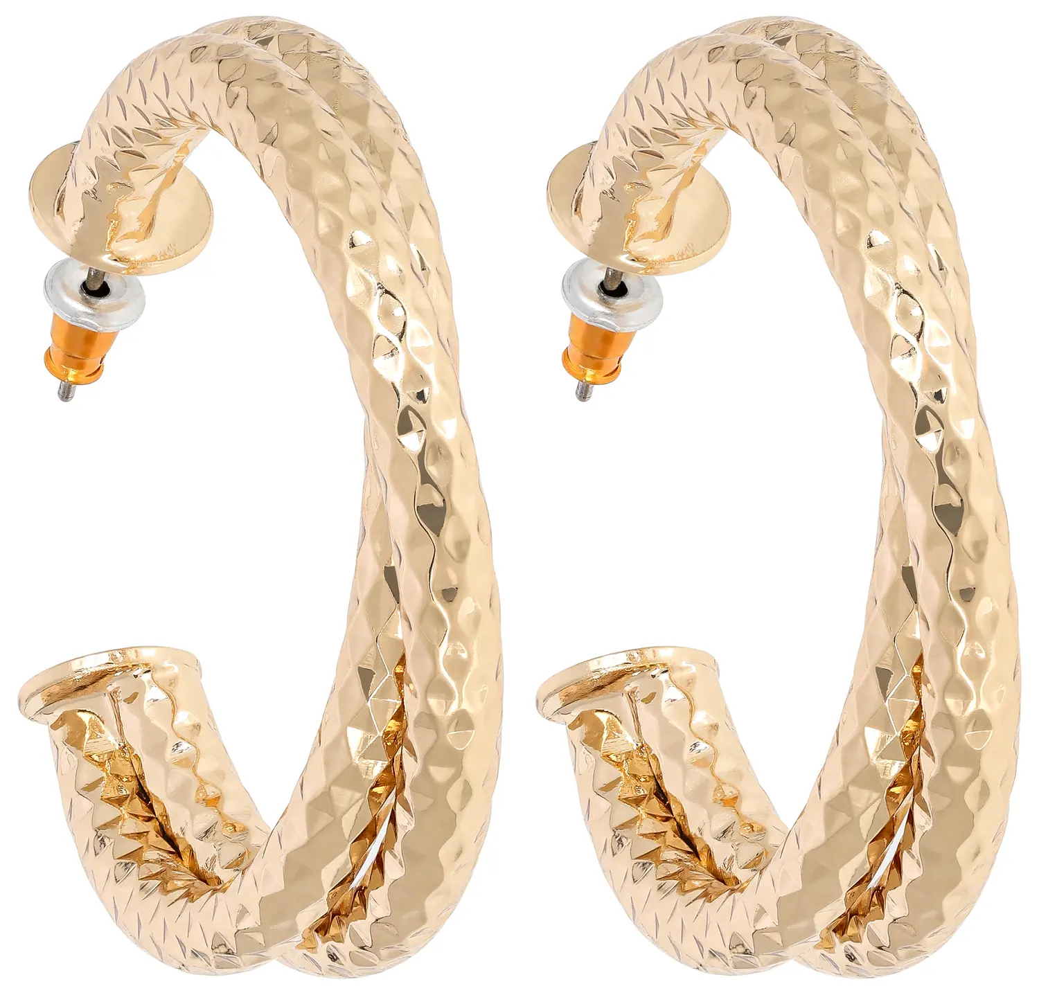 Creolen - Hammered Twist