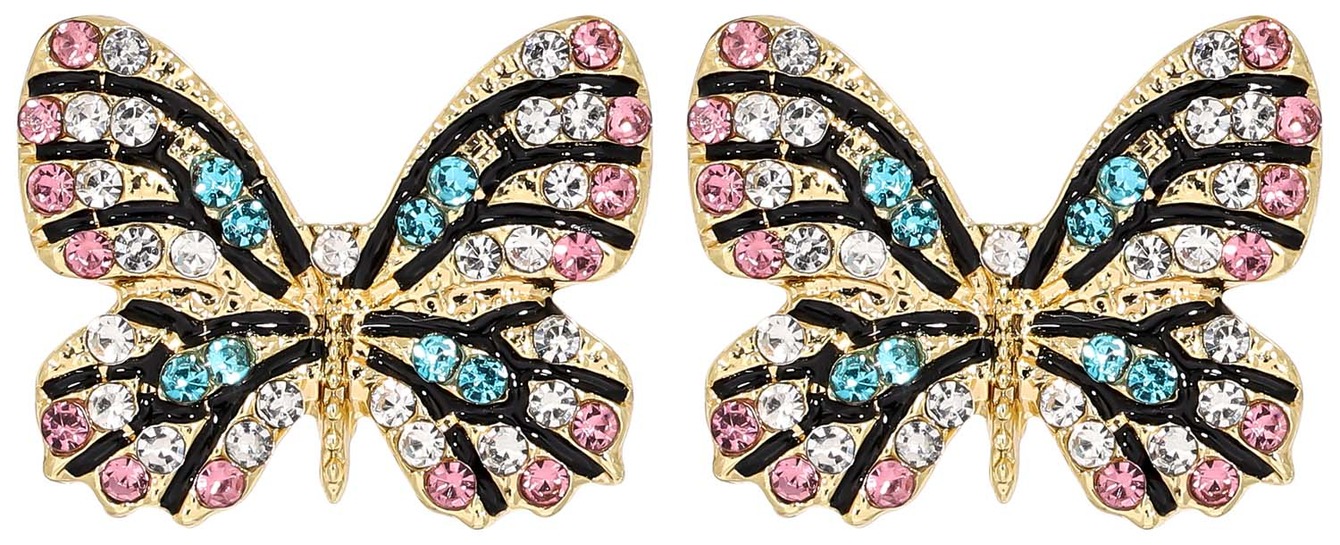 Ohrstecker - Colorful Strass