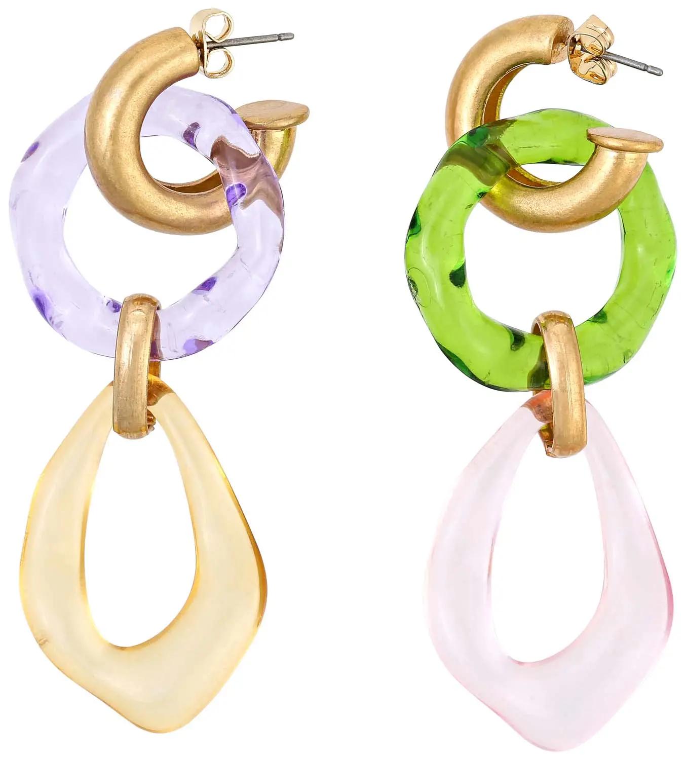 Creolen - Pastel Acrylic