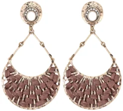 Ohrstecker - Brown Boho